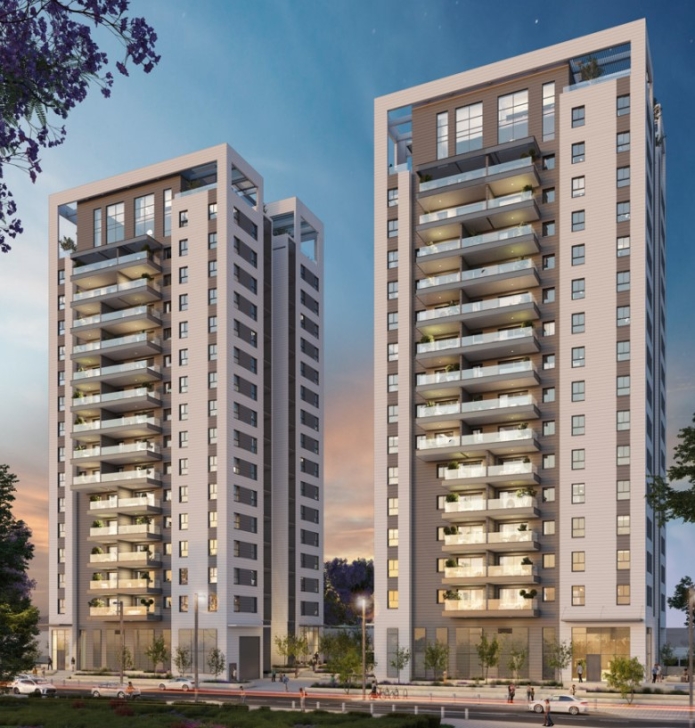 רחוב האלון 17-23 - קרדיט VIEW POINT