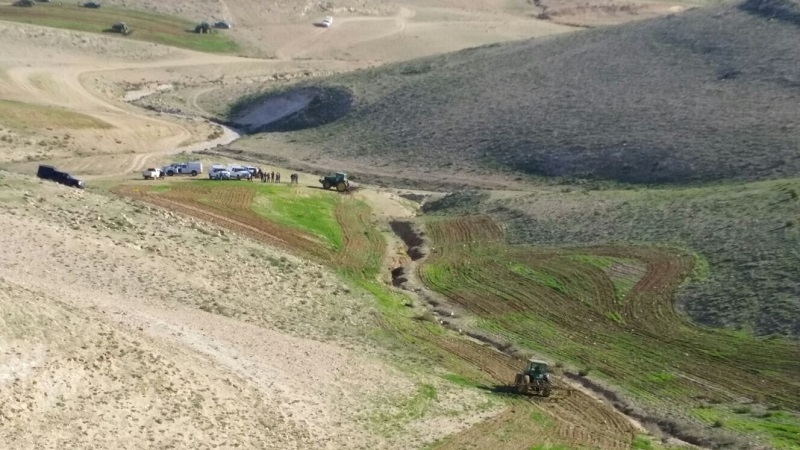 מבצע אכיפה נגד החקלאות הבלתי חוקית בנגב: רשות מקרקעי ישראל פינתה כ-3,000 דונם שנזרעו בניגוד לחוק