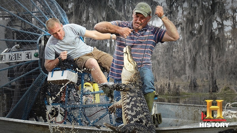 "אנשי הביצות - עונה שביעית" /  Swamp People - Season 7 - עונה חדשה בבכורה בערוץ ההיסטוריה