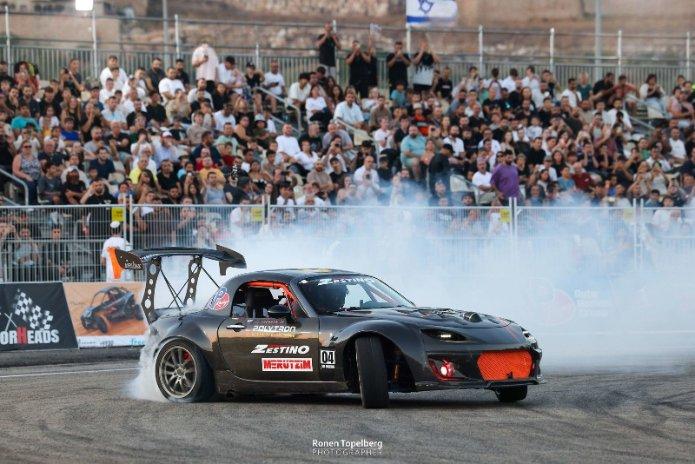 אליפות ישראל בדריפט - Drift Fest כרמיאל. צילום: רונן טופלברג
