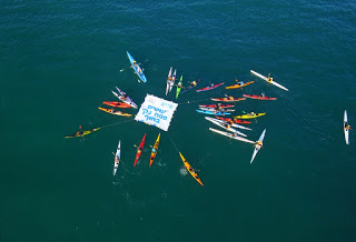 אירוע "קריעת ים תיכון" של עמותת צלול ומרכז דניאל לחתירה