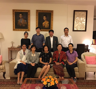  משלחת הרופאים מתאילנד בביקור בבית האבות הספרדי
