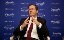 הרצוג מברך את אהוד ברק לרגל חזרתו לחיים הציבוריים יו