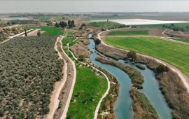 טיול בעמק המעיינות: נחל הקיבוצים בפארק המעיינות נחל הקיבוצים בפארק המעיינות. צילום: רשות מקרקעי ישראל