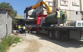 חמש תחנות דלק פיראטיות ברהט פונו ע"י רשות מקרקעי ישראל חמש תחנות דלק פיראטיות ברהט פונו ע