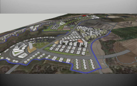 רמ"י משווקת 3,534 יח"ד במערב נתיבות (הדמיה: משרד אדריכלים א. רכטר נ. רותם)