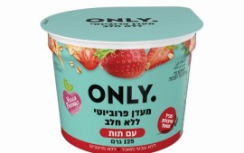 חדש משטראוס: ONLY מעדן פרוביוטי ללא חלב עם תות מעדן פרוביוטי ללא חלב עם תות ( צילום: סטודיו שטראוס )