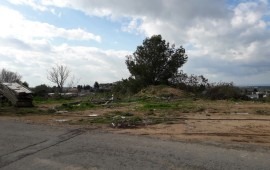 שלומי: מסיג גבול שהציב מכולה על אדמות מדינה נאלץ לפנותה בעקבות פעולות אכיפה של רמ"י צילום: רשות מקרקעי ישראל