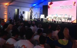 ראש עיריית רהט תוקף: החוקים לא ישתיקו את המואזין, אציב רמקול על כל בניין בעיר כנס רהט-אג'יק לחנוכת אזור התעשיה היהודי-בדואי עידן הנגב. צילום: יח