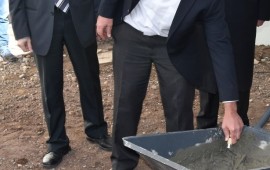 אבן פינה לחדרי הניתוח חדשים במרכז הרפואי פדה-פוריה מדובר בפרויקט קריטי עבור המרכז הרפואי וציבור המטופלים מהאזור כולו, אמר ד