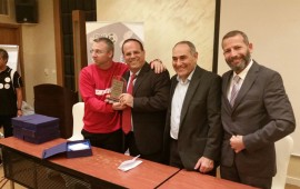 עושים ספורט בדרך לשלום - מפגש היסטורי משותף בין נציגי מדינות ערב והמזרח התיכון לנציגי ישראל איוב קרא סגן השר לשתפ