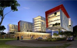 ג'נרל אלקטריק מקימה מרכז פיתוח עולמי בחיפה הדמיה של פארק מדעי החיים חיפה. קרדיט: החברה הכלכלית לחיפה