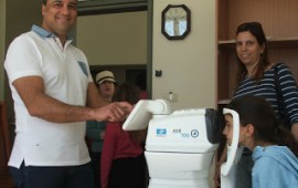 מעלות תרשיחא: פרוייקט ''משקפיים לכל ילד'' יצא לדרך משקפיים לכל ילד במעלות תרשיחא - צילום: אירה שורוך