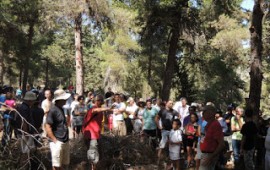 תושבי פרוזדור ירושלים יוצאים למאבק לשימור יער הסתדרות המורים התנגדות חריפה ופתיחת מאבק ציבורי של תושבי פרוזדור ירושלים, הר אדר, מבשרת, מטה יהודה וארגונים ירוקים לבניית מאגר מים גרנדיוזי ביער הסתדרות המורים תוך כריתת אלפי עצי יער