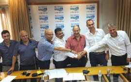 נחתם הסכם קיבוצי ראשון בחברת פיליפ מוריס בע''מ לפני זמן קצר נחתם בבית ההסתדרות הסכם קיבוצי ראשון בחברת פיליפ מוריס בע