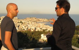 כשניקוס ורטיס פגש את עידן רייכל ביוון כשניקוס ורטיס פגש את עידן רייכל ביוון