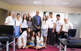 מנאס''א למרכז המדעים בהרצליה - דוכיפת 2 בדרך לחלל המפגש עם דונלד ג'יימס במרכז המדעים הרצליה. צילום: עופר עמרם