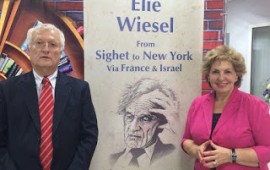 שרת הקליטה בתערוכת אלי ויזל במוסקבה - בזכותו פגשתי את משפחתי סופה לנדבר וחיים צ'סלר בתערוכת אלי ויזל במוסקבה