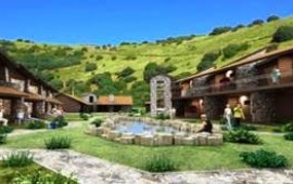 החלה בניית מלון סוויטות במרום גולן בעיצוב וולקני מלון סוויטות מדורג, המדמה כפר וולקני