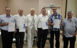 רשות המסים ''קטפה'' את המקום הראשון בתחרות החדשנות בשירות המדינה הזוכים בתחרות מרשות המיסים. צילום: רשות המיסים