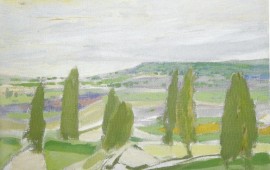 הצייר הותיק אהרון אלקלעי מציג תערוכה רטרוספקטיבית חדשה Pic0059