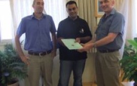 משגב: תושיית עובד התחזוקה מנעה שריפה ביער אחים