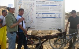 שביל ישראל לאופניים מתרחב לערבה: נחנך מקטע מואה- פארן