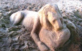 ל"ג בעומר: פסטיבל פיסול בחול בחוף הדולפינריום