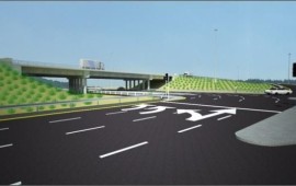 משרד התחבורה התחייב: יוקם מחלף מיתר החדש מחלף מיתר העתידי. הדמיית נתיבי ישראל