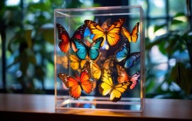 הדפסה על זכוכית כשהאור האמנות והעיצוב נפגשים על קיר אחד קרדיט תמונה FREEPIK