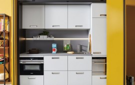 8 עצות לעיצוב פונקציונאלי של מטבח קטן קרדיט לתמונה - צילום: מטבחי next125